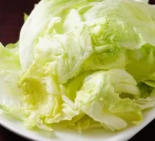 Steamed Round Lettuce
