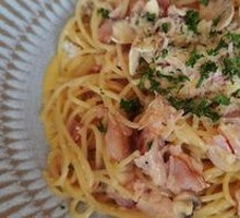 Creamy Bacon Mushroom Pasta