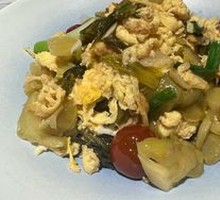 眉山酸菜炒鸡蛋