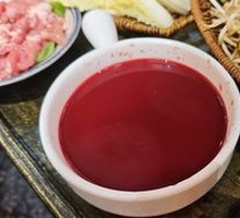 Fresh Duck Blood from the Slaughterhouse