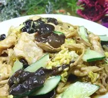 Wood Ear Mushroom with Pork