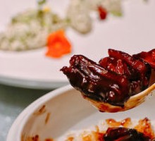 Braised Sea Cucumber with Green Onion