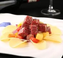 Potato-Scented Angus Beef