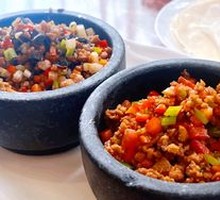 Black and Red Triple Chop Combo