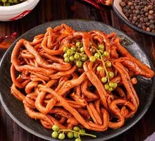 Spicy Braised Duck Intestines