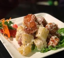 Pineapple Fried Dough Shrimp