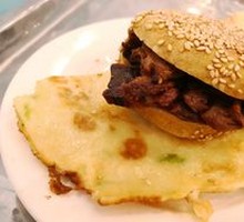 Braised Flatbread with Meat