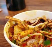 Spicy Squid with Secret Sauce