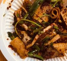 Tofu Skin with Cilantro Roll