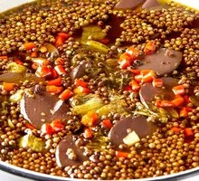 Bamboo Shoot Duck Blood Soup