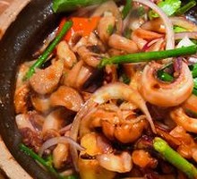 Sautéed Squid