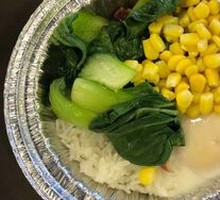 Cured Sausage Egg Baozi Rice