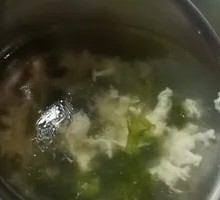 Seaweed and Egg Soup