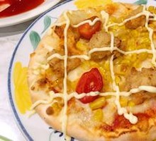 Chicken Nugget Pizza