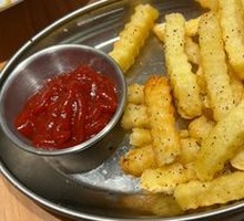 Red Sausage and French Fries Combo