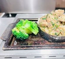 Creamy Mushroom Burger Patty