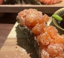 Snowfall Salmon Taco