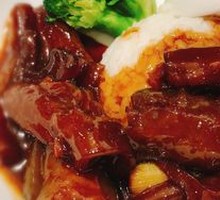 Braised Sea Cucumber with Green Onion