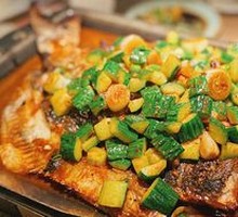 Sauce-Flavored Grilled Fish