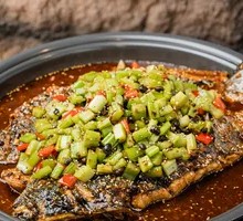 Stinky Bean Sauce Grilled Fish