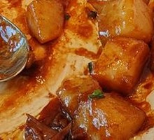 Stewed Beef Brisket with Tomato and Potato