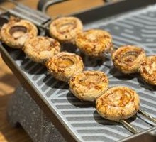 Roasted Button Mushrooms