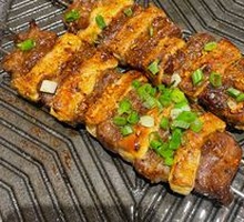 Grilled Beef Ribs with Tofu