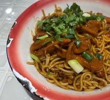 Sauce-Braised Squid with Rice Noodles