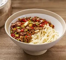 Double Pepper Beef Noodles