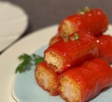 Fresh Shrimp Red Rice Noodle Roll