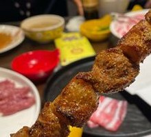 Freshly Skewered Lamb