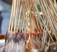 Grilled Squid on Iron Plate