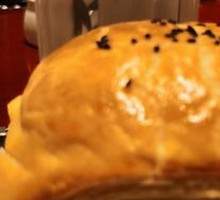 Crispy Pastry Creamy Mushroom Soup