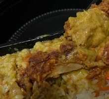 Coconut Curry Chicken Leg Rice
