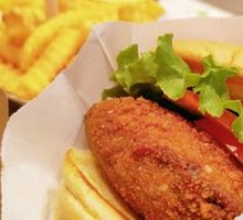 Cheese Beef Mushroom Burger