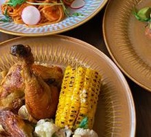 Pan-fried Sea Bream with Shrimp and Pasta