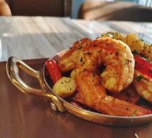 Pan-Seared Shrimp in Olive Oil