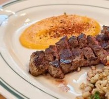Cumin Grilled Beef Filet with Pumpkin Sauce