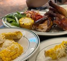 Berries Smoked Crispy Chicken