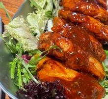 Grilled BBQ Chicken Wings