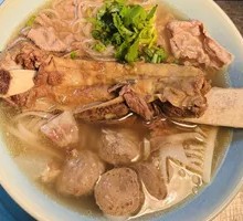 Beef Ribs Train Head Rice Noodles