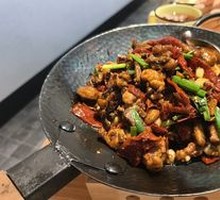 菜籽油爆炒鲜土鸡