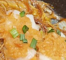 Steamed Garlic Vermicelli Shrimp