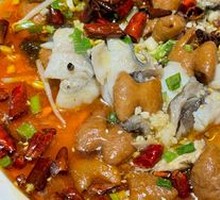 Spicy Pork Intestine Fish