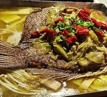 Enoki Mushroom and Basa Fish