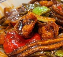 Shrimp and Eel Noodles