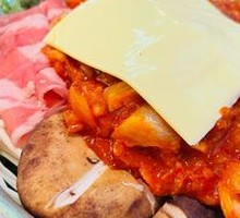 Korean Beef and Kimchi Hot Pot