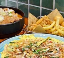 Seafood Scallion Pancake