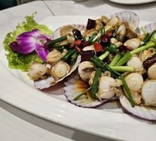 Baked Scallops with Oil