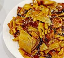 Braised Bamboo Shoots and Mushrooms